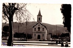 BOUSFER ANNEES 50 L EGLISE ST ANNE ET SA PLACE 01
